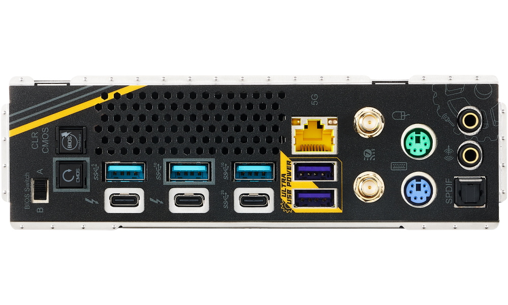 ASRock Z890 Taichi OC Formula / Intel Z890 / LGA1851 / 4x DDR5 / 6x M.2 / 2x Thunderbolt 4 / USB-C / WiFi / ATX